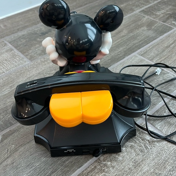 Vintage Mickey Mouse Disney Animated Rotary landline Home Phone - Picture 6 of 13